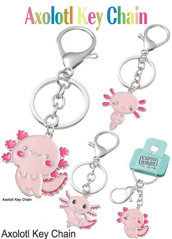 Axolotl Keychain