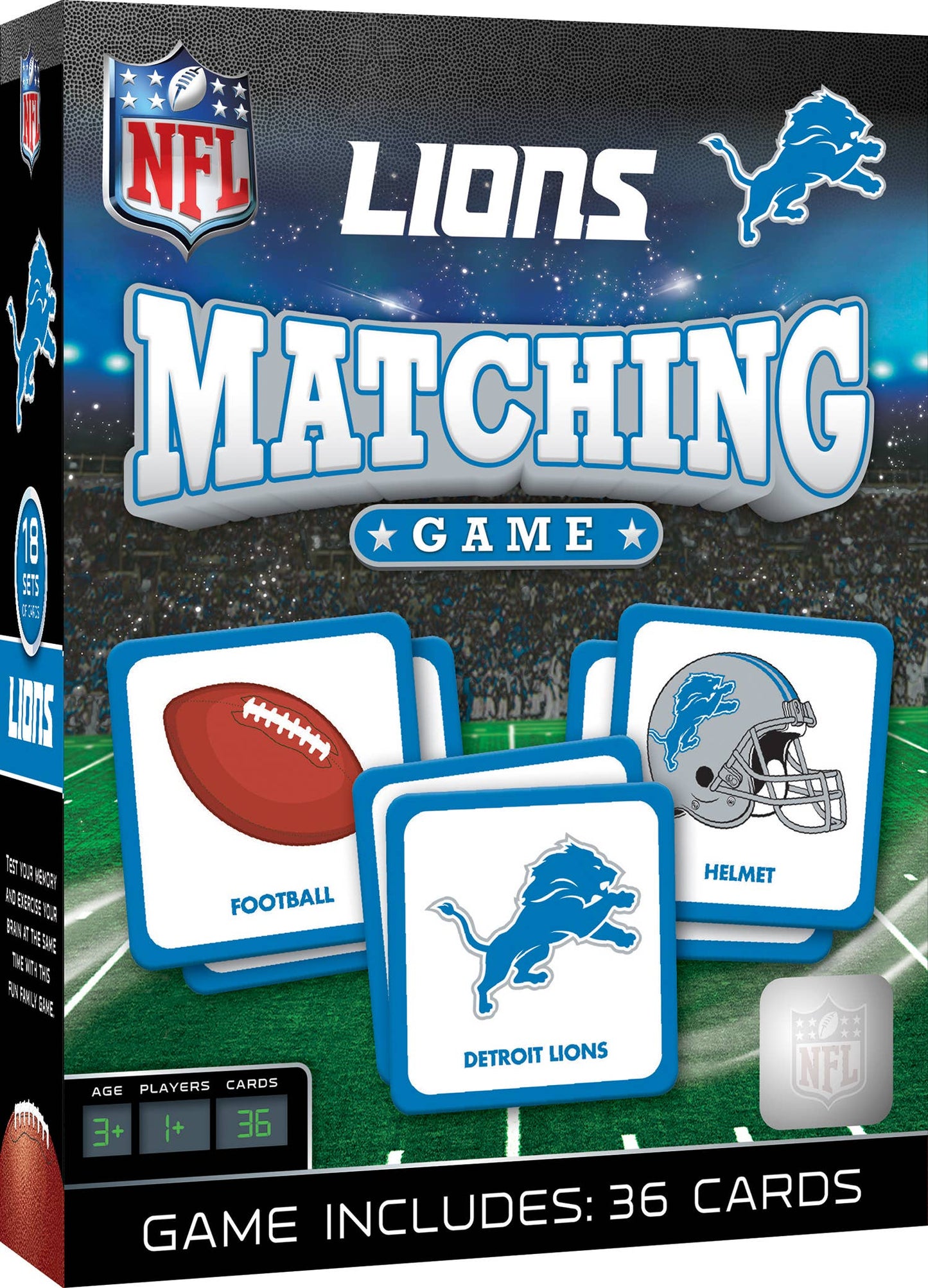 Detroit Lions Matching Game