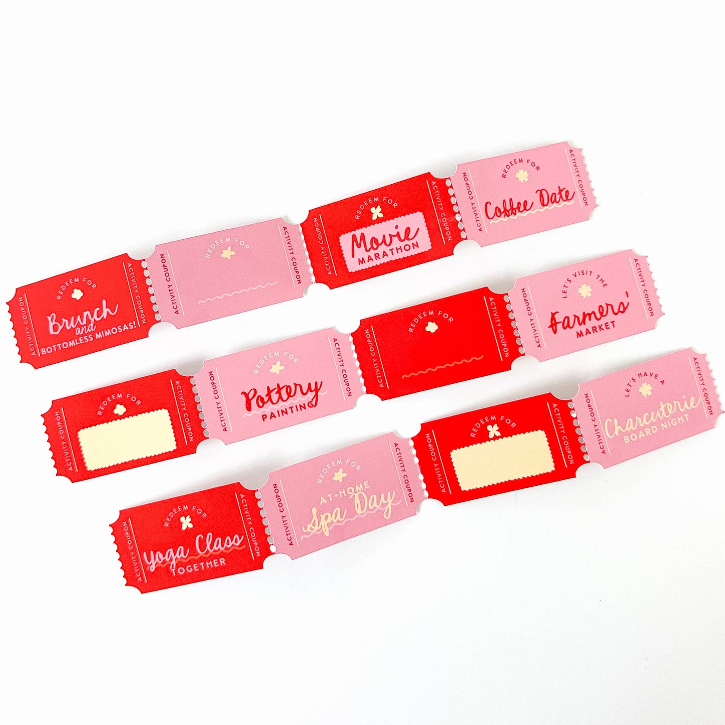 MC510 - Best Friend Activity Coupons - Pink
