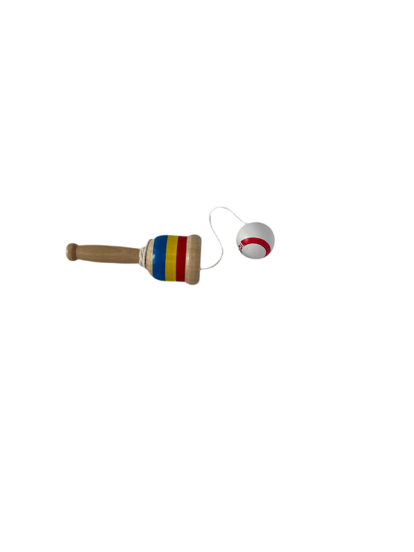 Wooden catch ball