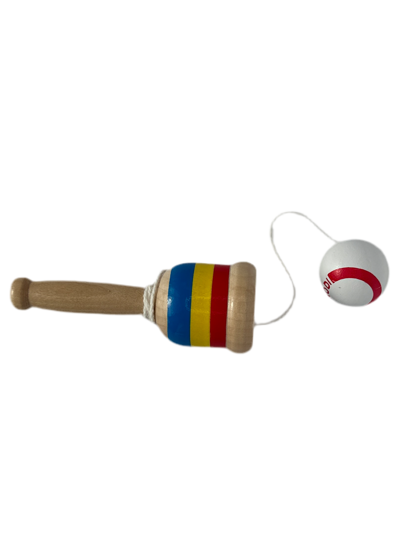 Wooden catch ball