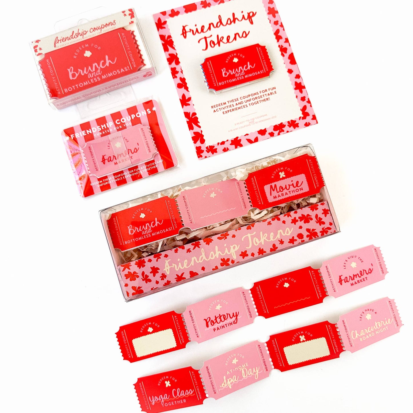 MC510 - Best Friend Activity Coupons - Pink
