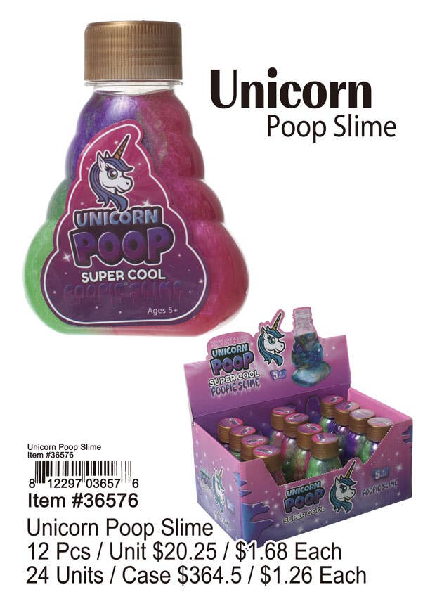 Unicorn Poop Slime