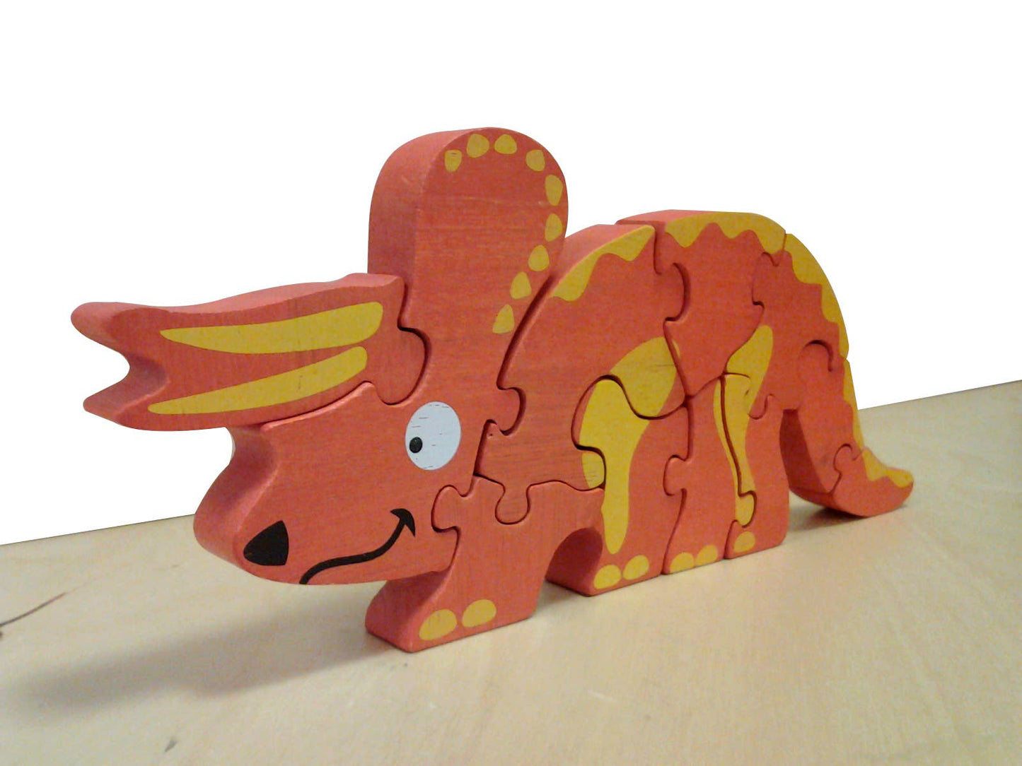 Dino Skeleton Puzzle - Triceratops