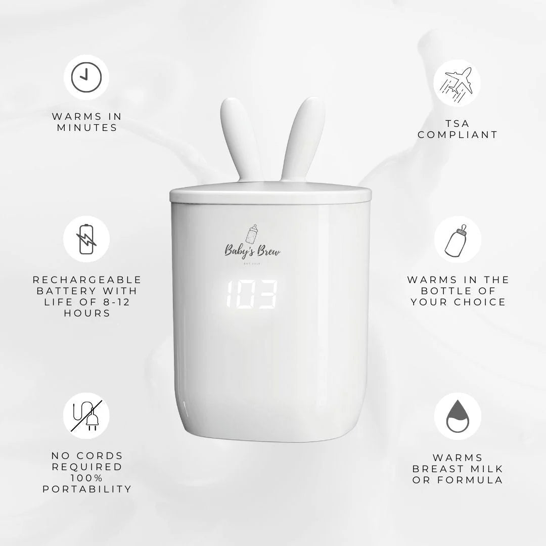 Baby’s Brew 3.0 Portable Bottle Warmer – Travel-Friendly Feeding Solution