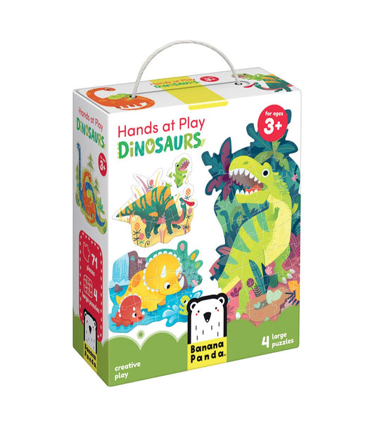 Hands at Play Dinosaurs- 4 Puzzles