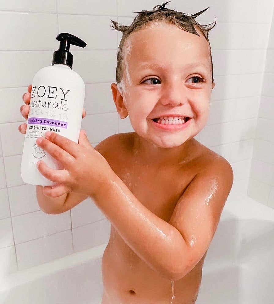 Soothing Lavender Head to Toe Wash - 17oz