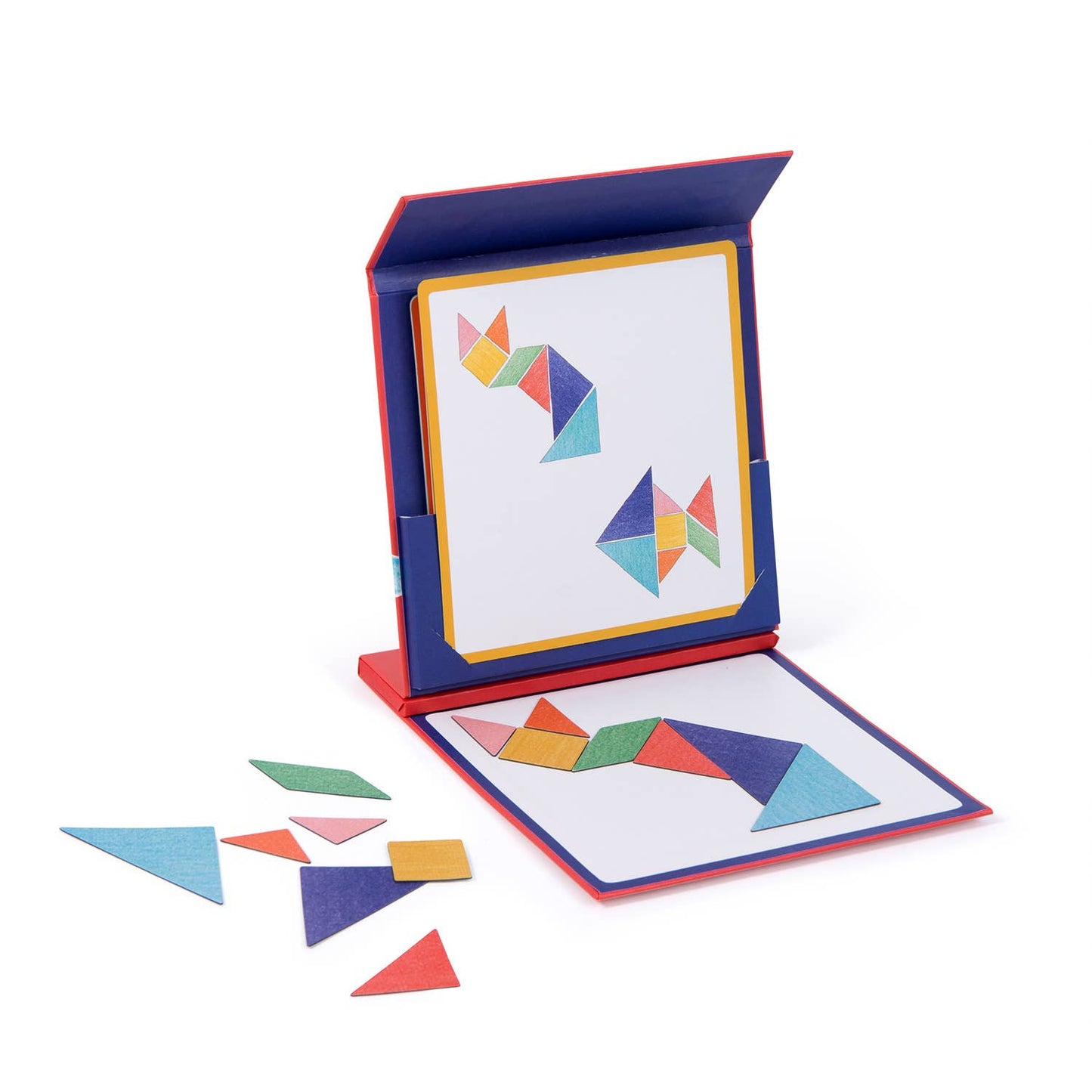 Magnetic tangram