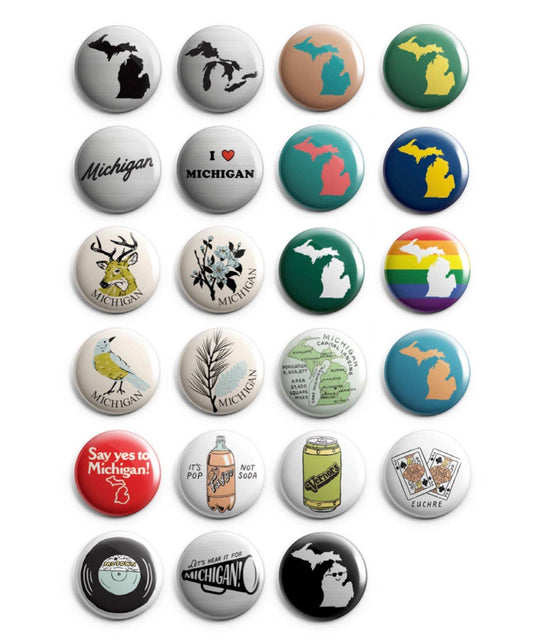 Michigan Pin Super Assortment