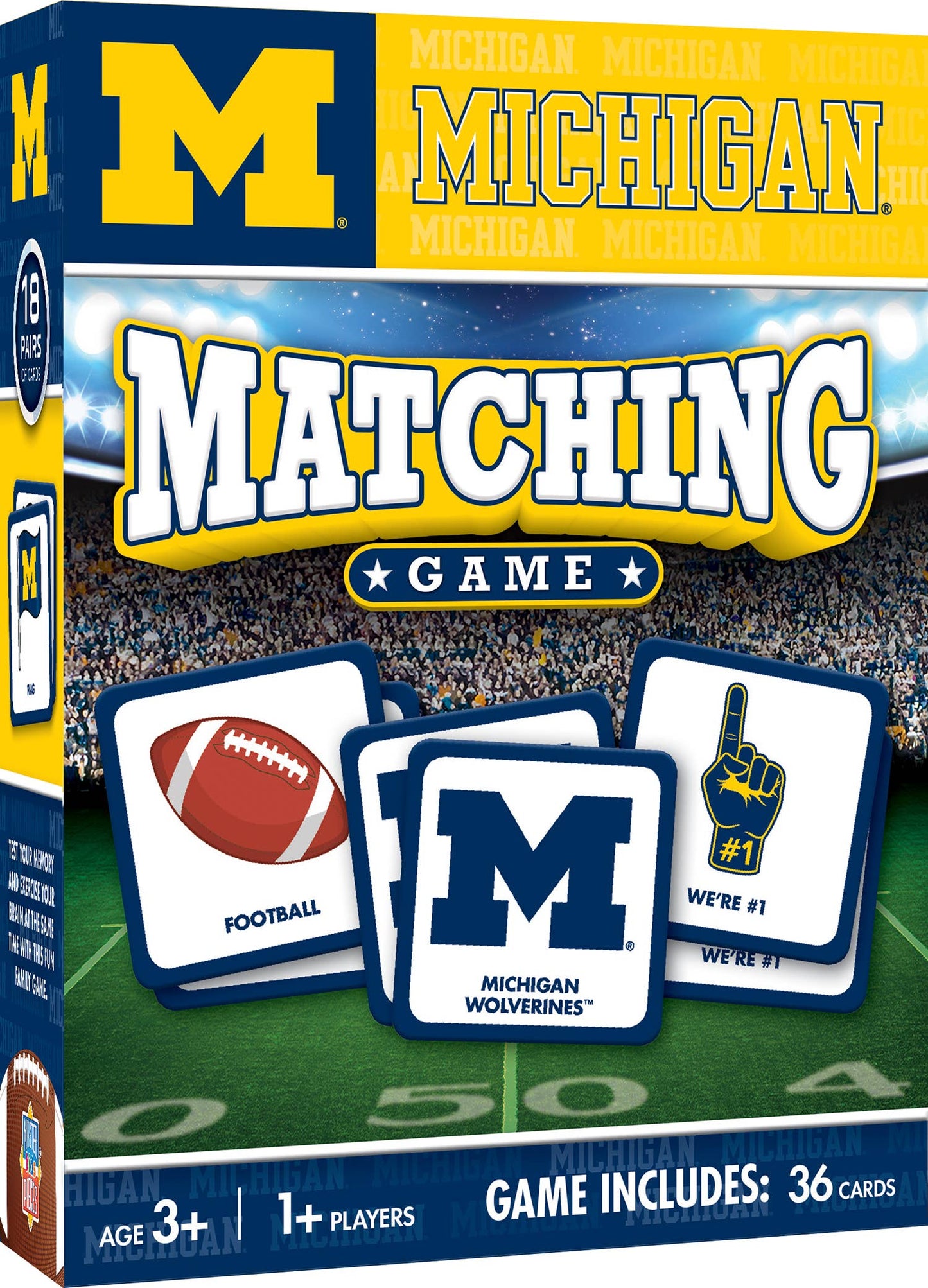 Michigan Wolverines Matching Game