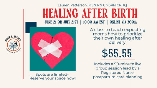 Healing After Birth: A Live Group Class for Expecting Moms