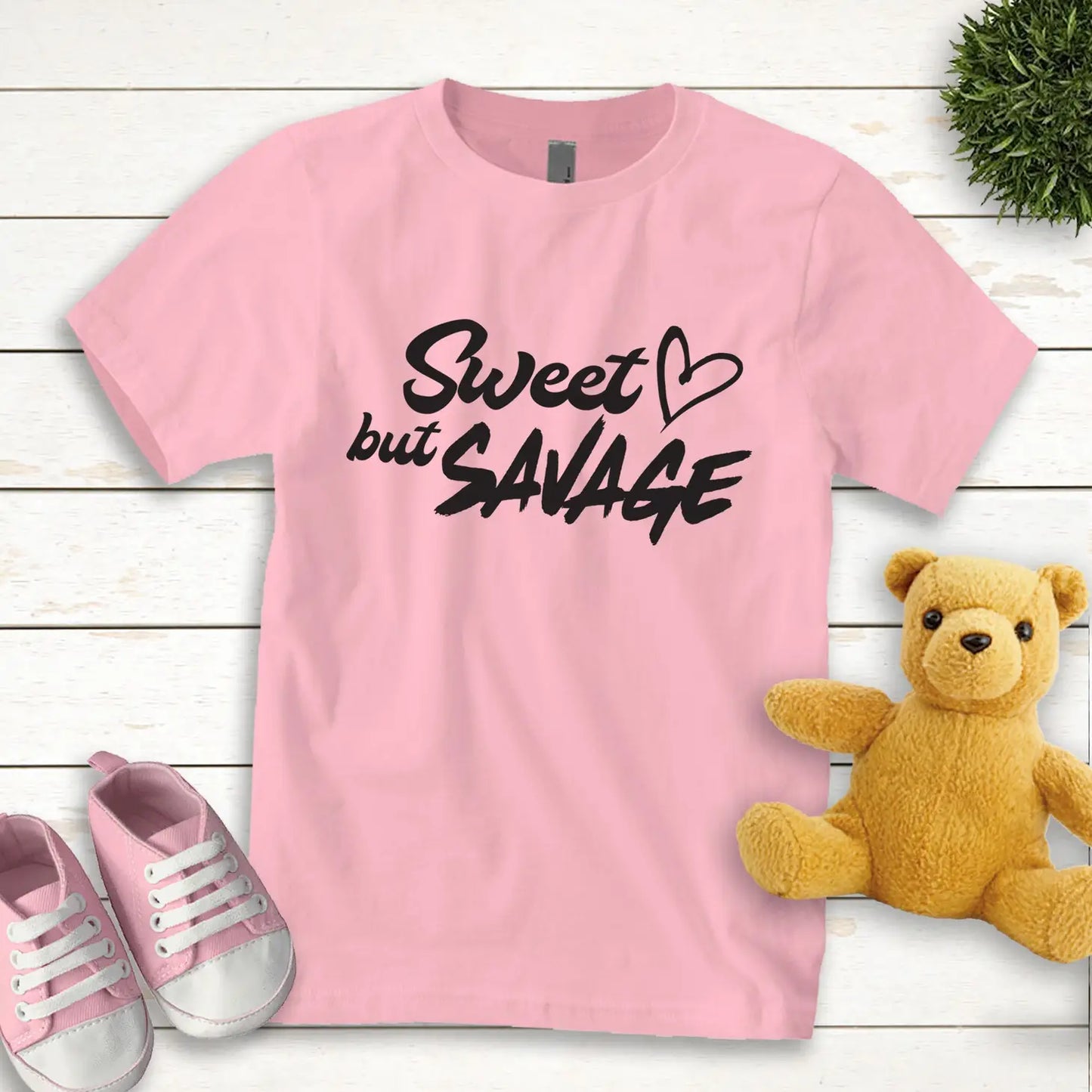 Sweet But Savage Toddler Graphic Tee