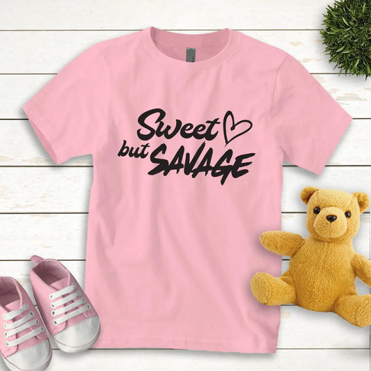 Sweet But Savage Toddler Graphic Tee