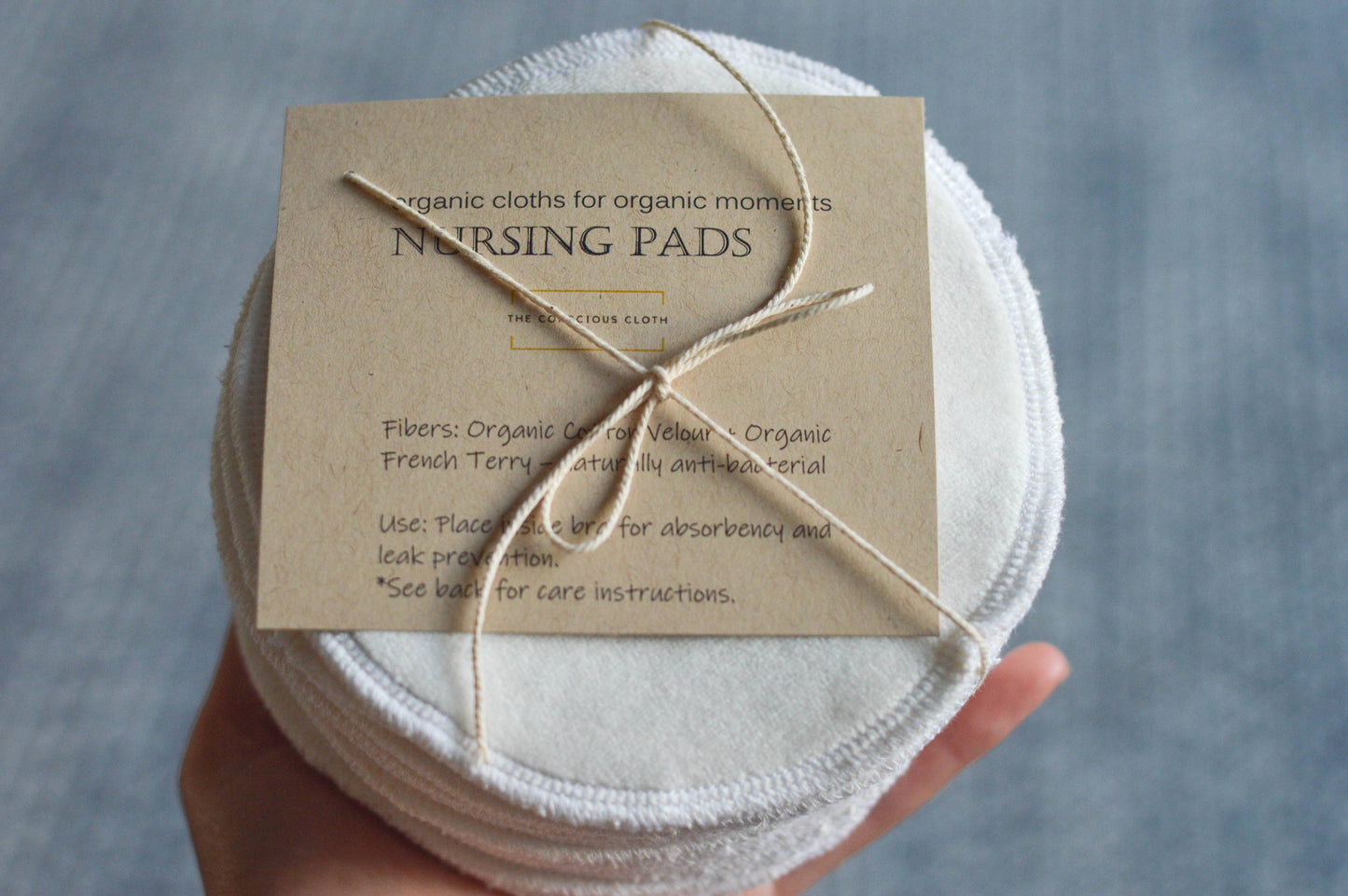 Organic Reusable Nursing Pads