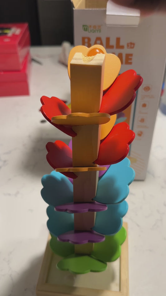 Marble run ball game