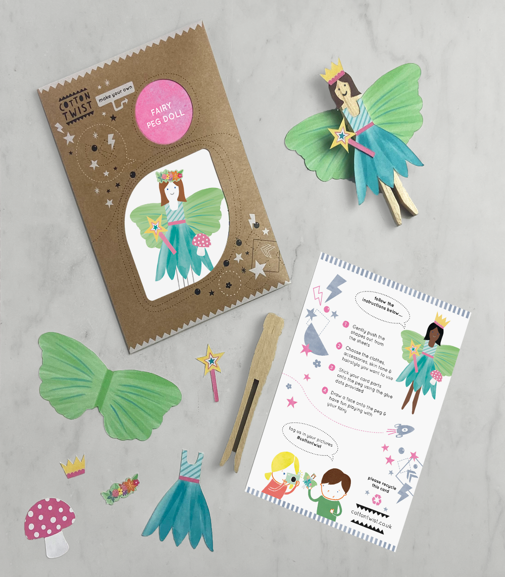 Fairy Peg Doll Kit