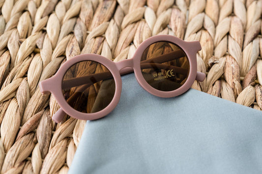 Toddler & Kid Retro Purple Sunglasses